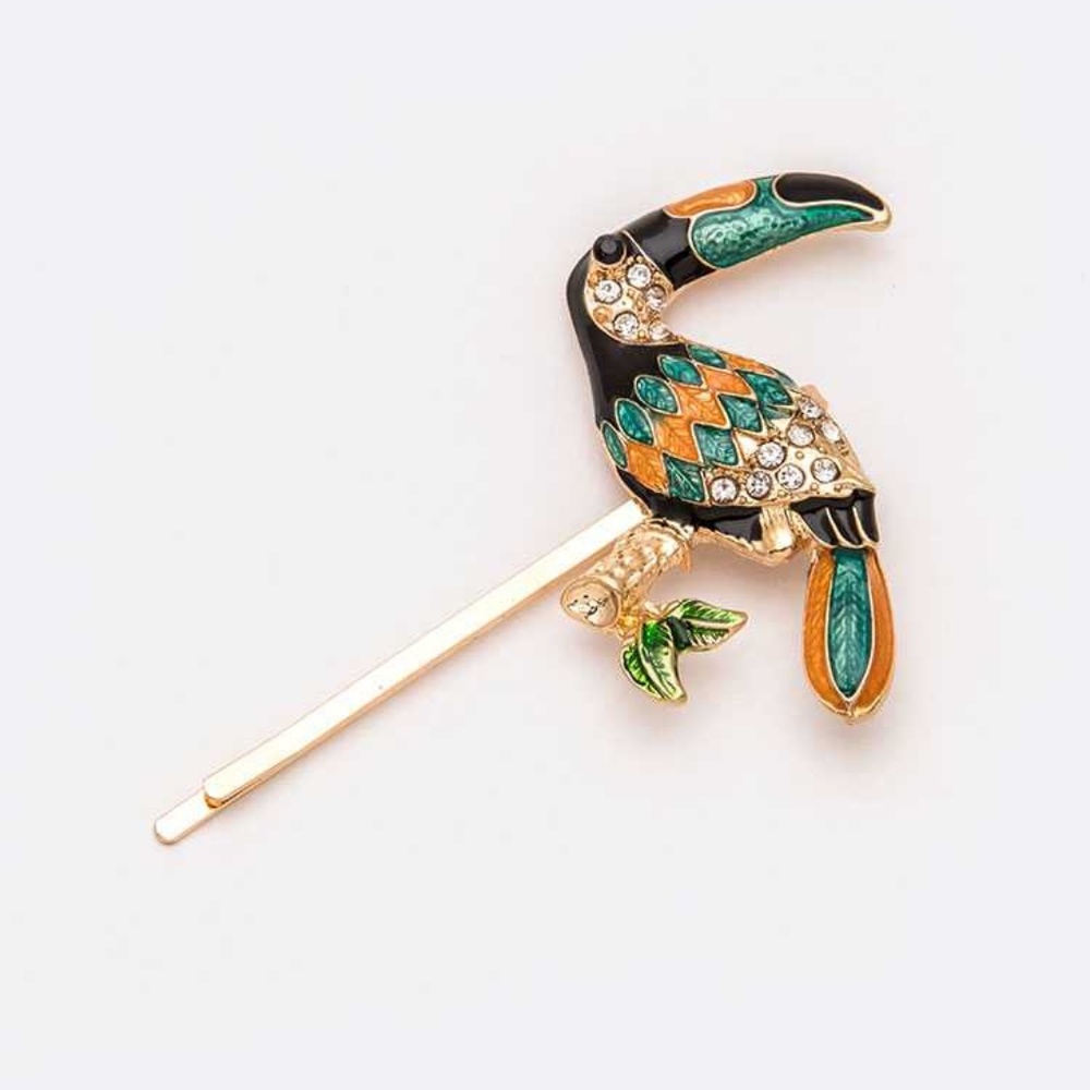 Toucan Hairpin